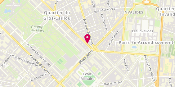 Plan de JEZEQUEL Brieuc, 115 Avenue de la Bourdonnais, 75007 Paris