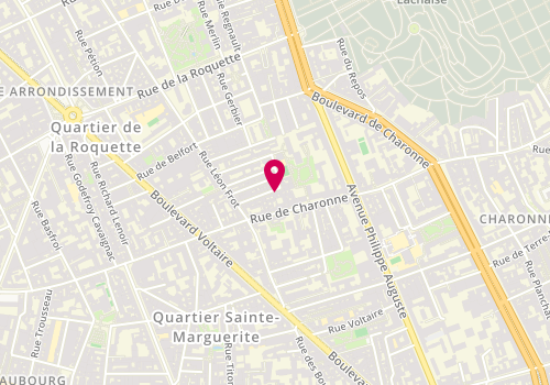 Plan de CHELGHOUM Nordine, 22 Rue Emile Lepeu, 75011 Paris