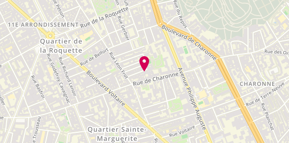 Plan de GUEGAN Olivier, 22 Rue Emile Lepeu, 75011 Paris