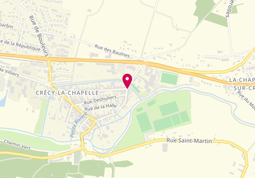 Plan de GUESDON Rachèle, 22 Bis Rue Jean de Compans, 77580 Crécy-la-Chapelle