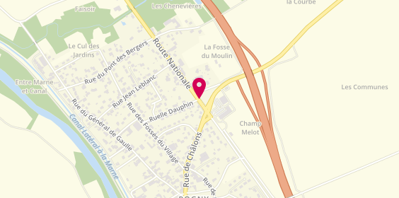Plan de BIAVA Delphine, 50 Route des Crayeres, 51240 Pogny