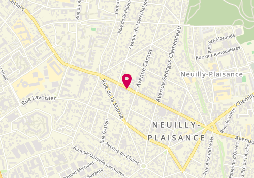 Plan de MIDOUN Ilïas, 16 Avenue du Maréchal Foch, 93360 Neuilly-Plaisance