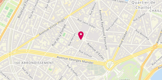 Plan de GAUTIER Hélène, 2 Rue Decamps, 75016 Paris