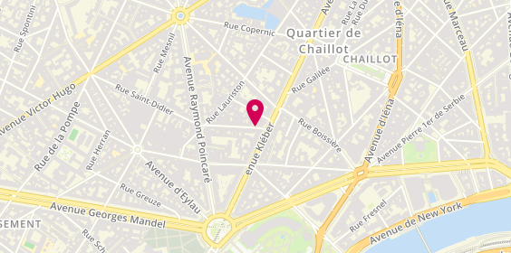 Plan de BIZON Cheryne, 4 Rue Saint-Didier, 75016 Paris