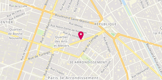 Plan de LOURDEL Pascal, 75 Rue Turbigo, 75003 Paris
