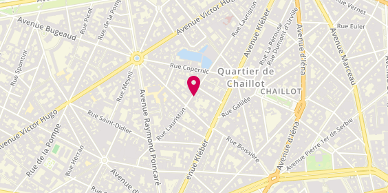 Plan de COLLIN Laure, 81 Bis Rue Lauriston, 75016 Paris