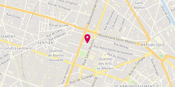 Plan de LUCAS Isabelle, 82 Rue Notre Dame de Nazareth, 75003 Paris