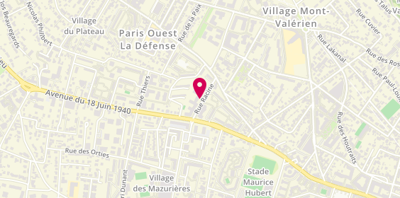 Plan de KRSTIC Dragan, 8 Rue Racine, 92500 Rueil-Malmaison