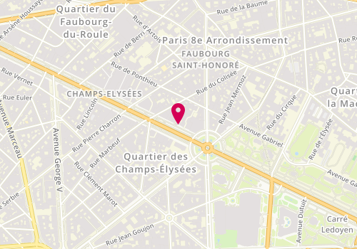 Plan de TOLLENAERE Céline, 30 Avenue des Champs Elysees, 75008 Paris