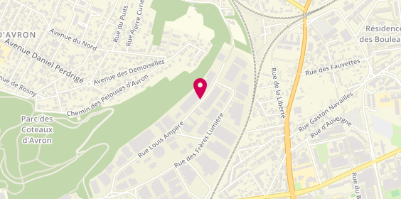 Plan de TERRA Joana, 20 Rue Louis Ampere, 93330 Neuilly-sur-Marne
