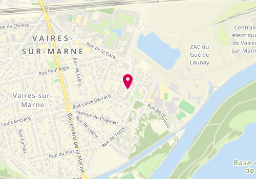 Plan de DE Jésus TEIXEIRA Mélanie, 3 Rue de la Petite Ferme, 77360 Vaires-sur-Marne