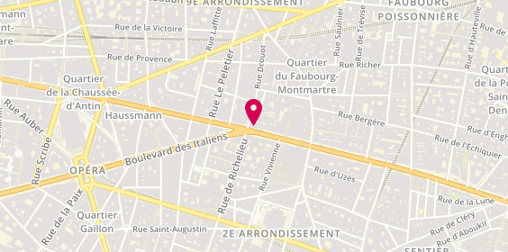 Plan de RAMBAUD Dorothée, 20 Boulevard Montmartre, 75009 Paris