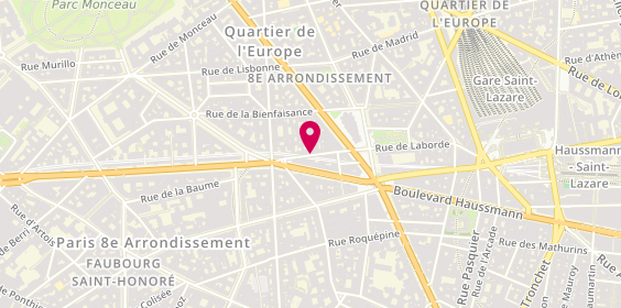 Plan de AZOUG Morade, 38 Rue de Laborde, 75008 Paris