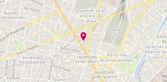 Plan de LEMONNIER Delphine, 8 Rue Saint Quentin, 75010 Paris