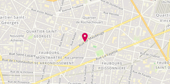 Plan de LULA Kevin, 24 Bis Rue de Maubeuge, 75009 Paris