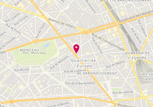 Plan de MARTINI Armelle, 76 Boulevard Malesherbes, 75008 Paris