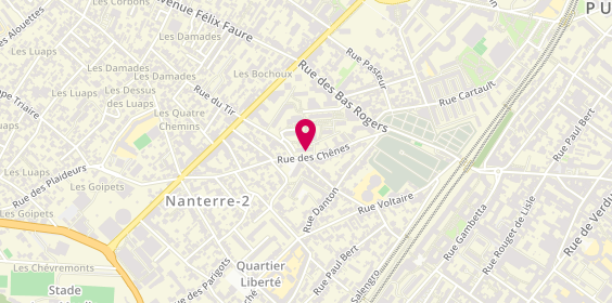 Plan de LAURENT Anne, 59 Rue des Chenes, 92150 Suresnes