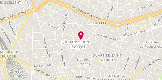 Plan de GOURLET Clémentine, 5 Rue Chaptal, 75009 Paris
