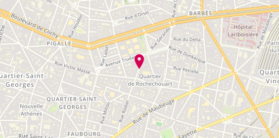 Plan de BELNOU Lucien, 62 Rue Rodier, 75009 Paris
