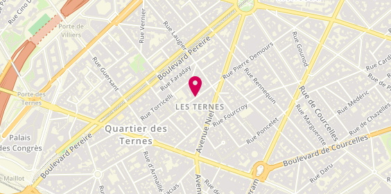 Plan de AJIMI Hadjar, 25 Rue Pierre Demours, 75017 Paris