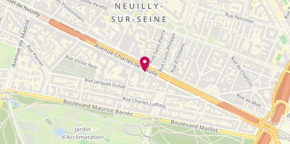 Plan de MERCIER Margaux, 109 Bis Avenue Charles de Gaulle, 92200 Neuilly-sur-Seine