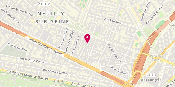 Plan de DULIN Corinne, 15 Rue Angélique Vérien, 92200 Neuilly-sur-Seine