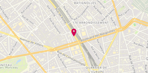 Plan de BIENVENU Jahel, 81 Rue de Rome, 75017 Paris
