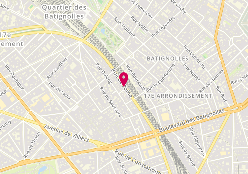 Plan de CHAAB Abdelmalick, 115 Rue de Rome, 75017 Paris