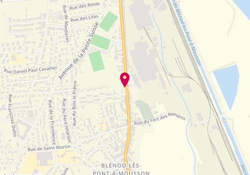 Plan de MAURER Gwendal, 128 Avenue Victor Claude, 54700 Blénod-lès-Pont-à-Mousson