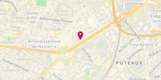 Plan de ZEROUAL Salîm, 92 Avenue du General de Gaulle, 92800 Puteaux