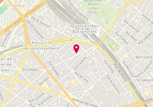 Plan de VILAR Véronique, 11 Rue des Fermiers, 75017 Paris