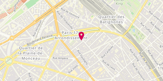 Plan de FELIN Nadine, 81 Rue de Tocqueville, 75017 Paris