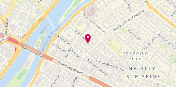 Plan de ROUPSARD Richard Elisabeth, 3 Rue Soyer, 92200 Neuilly-sur-Seine