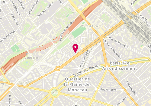 Plan de DIOP Rokhaya, 122 Boulevard Berthier, 75017 Paris
