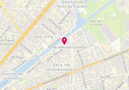 Plan de BENCHIMOL Joseph, 24 Rue de l'Ourcq, 75019 Paris