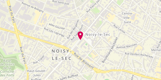 Plan de SEKE André, 20 Rue Jean Jaures, 93130 Noisy-le-Sec