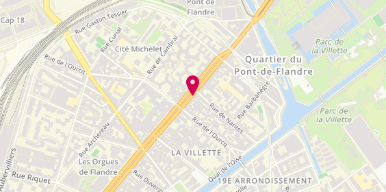 Plan de ZAGAYE Brahim, 126 Avenue de Flandre, 75019 Paris