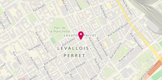 Plan de THURNEYSSEN Emmanuel, 87 Rue Voltaire, 92300 Levallois-Perret