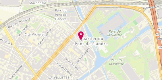 Plan de OSTREC Suzanna, 14 Rue Rouvet, 75019 Paris