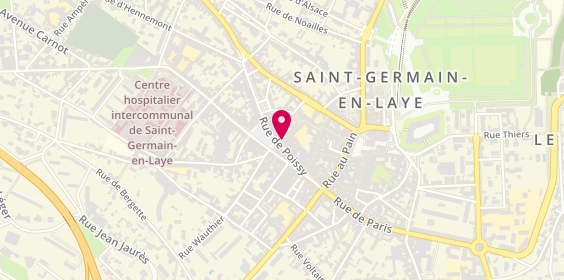Plan de BREBION Camille, 2 Rue de la Procession, 78100 Saint-Germain-en-Laye