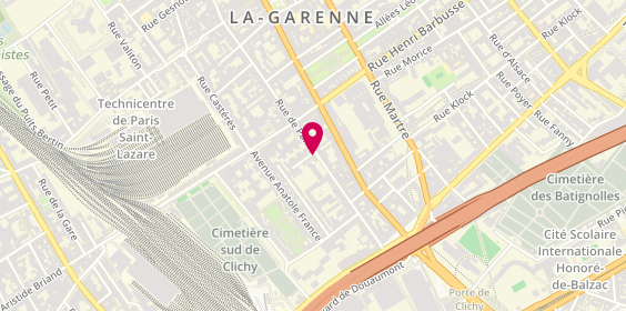 Plan de EL KHAOUIL Acia, 45 Rue de Paris, 92110 Clichy