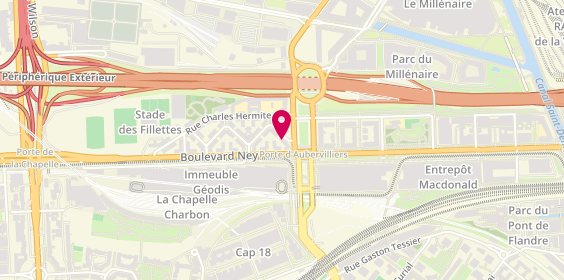 Plan de GUIRASSY Fanta, 3 Rue Gaston d'Arboux, 75018 Paris