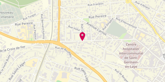 Plan de CHAMBRY Isabelle, 145 Rue du President Roosevelt, 78100 Saint-Germain-en-Laye