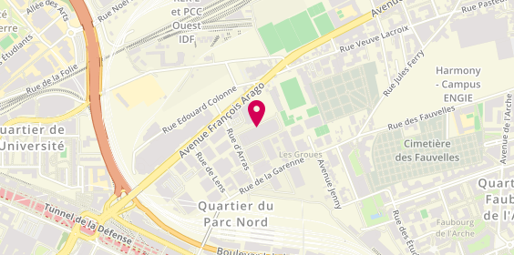Plan de SORIEUL Lauriane, 22 Rue d'Arras, 92000 Nanterre