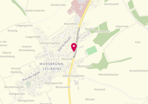 Plan de GROSSHANS Emilie, 37 Route de Haguenau, 67360 Morsbronn-les-Bains