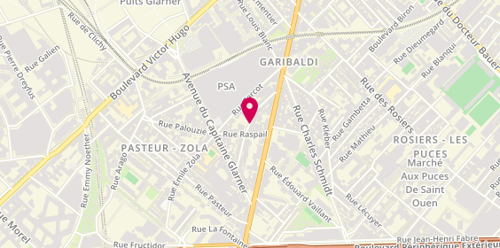 Plan de Boblahe Tahe, 15 Rue Garibaldi, 93400 Saint-Ouen-sur-Seine