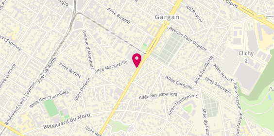 Plan de LOUDIYI Hicham, 64 Boulevard de la Republique, 93190 Livry-Gargan
