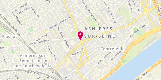 Plan de TOUMIAT Othman, 3 Avenue d'Argenteuil, 92600 Asnières-sur-Seine