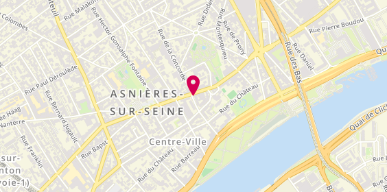 Plan de FRIMANE Mohamed, 1 Place des Victpires, 92600 Asnières-sur-Seine