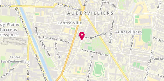 Plan de AKACHKACHY Hassina, 39 Rue de la Commune de Paris, 93300 Aubervilliers